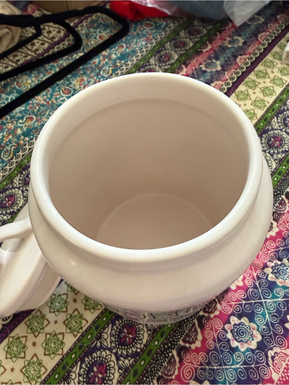 Rae Dunn White "Bone Appétit" Ceramic Dog Treat Canister - Picture 3 of 4